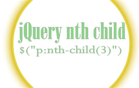 jquery child|【jQuery】:nth.